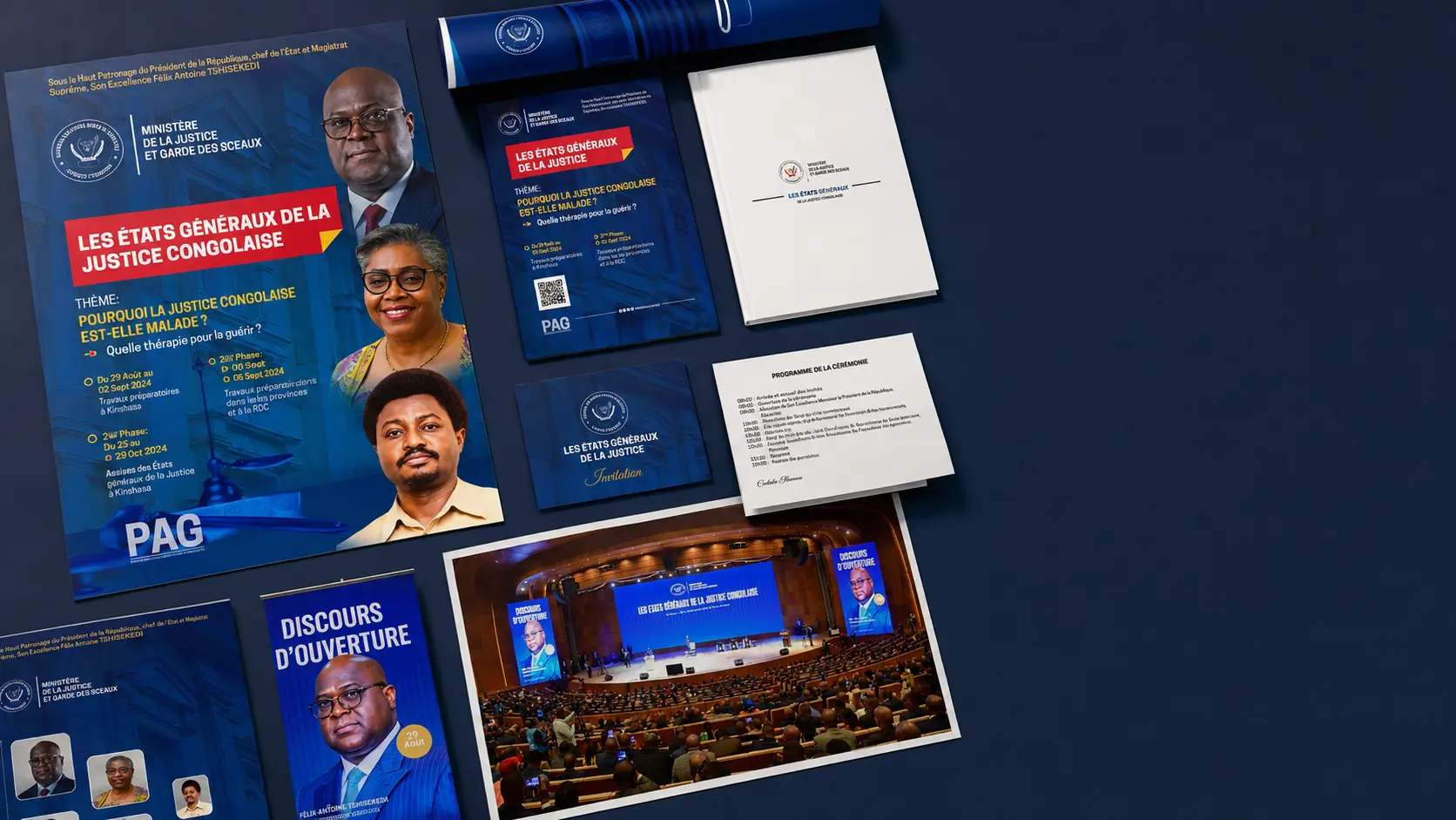 Ministère de Justice RDC - Etats Généraux de la Justice 2024 - Visual 1